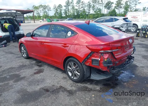 2018 Hyundai Elantra Value Edition z USA, uszkodzony, nr VIN 5NPD84LF0JH308405